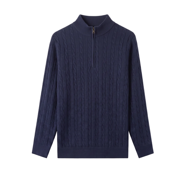 Monaco Quarter Zip — Navy