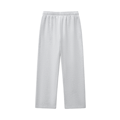 ODMPOD Presence Sweatpants in black, featuring a relaxed fit with elastic waistband and cuffs, ideal for casual wear.