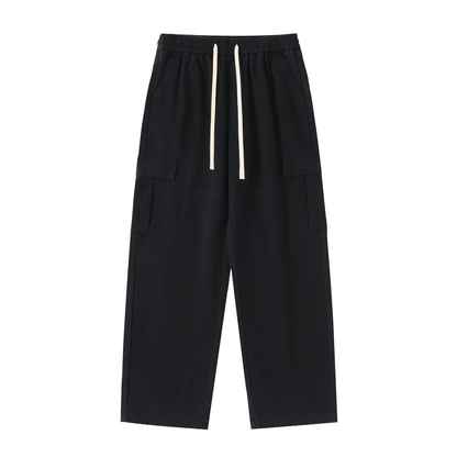 ODMPOD Off Duty Cargo pants with multiple pockets, relaxed fit, and durable fabric, shown in a casual outdoor setting.