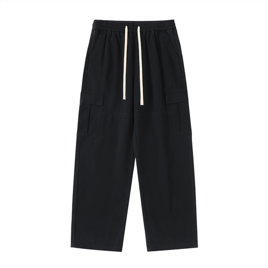 ODMPOD Off Duty Cargo pants with multiple pockets, relaxed fit, and durable fabric, shown in a casual outdoor setting.
