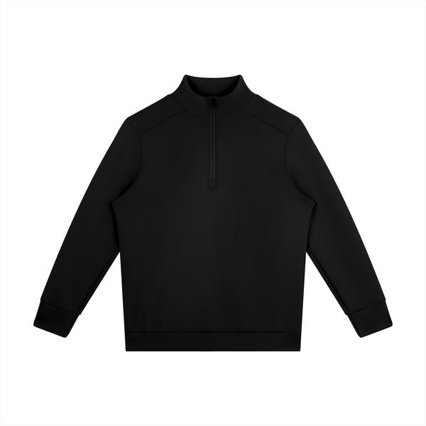 Atlas Quarter Zip — Black