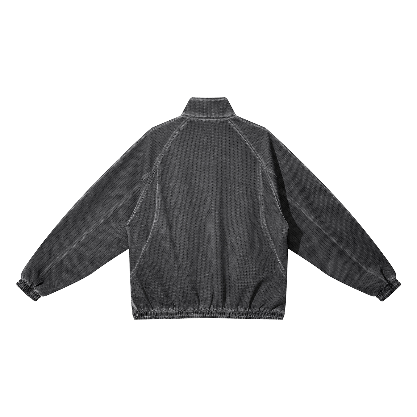 ODMPOD Eclipse Jacket shown in image, featuring sleek black design and lightweight fabric for stylish outdoor wear.