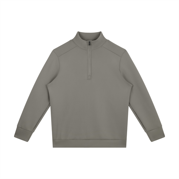 Atlas Quarter Zip — Grey