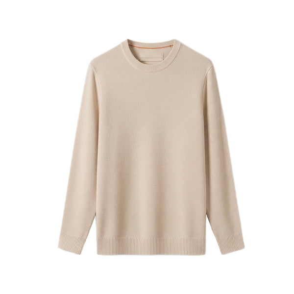 Montero Knit Sweater — Beige