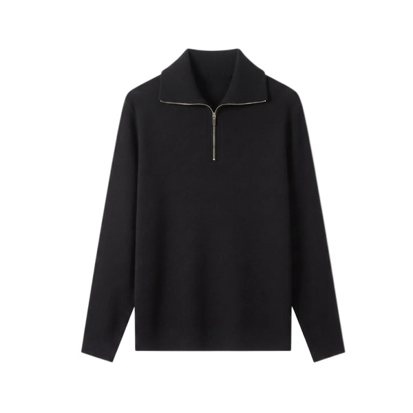 Altair Quarter Zip — Black