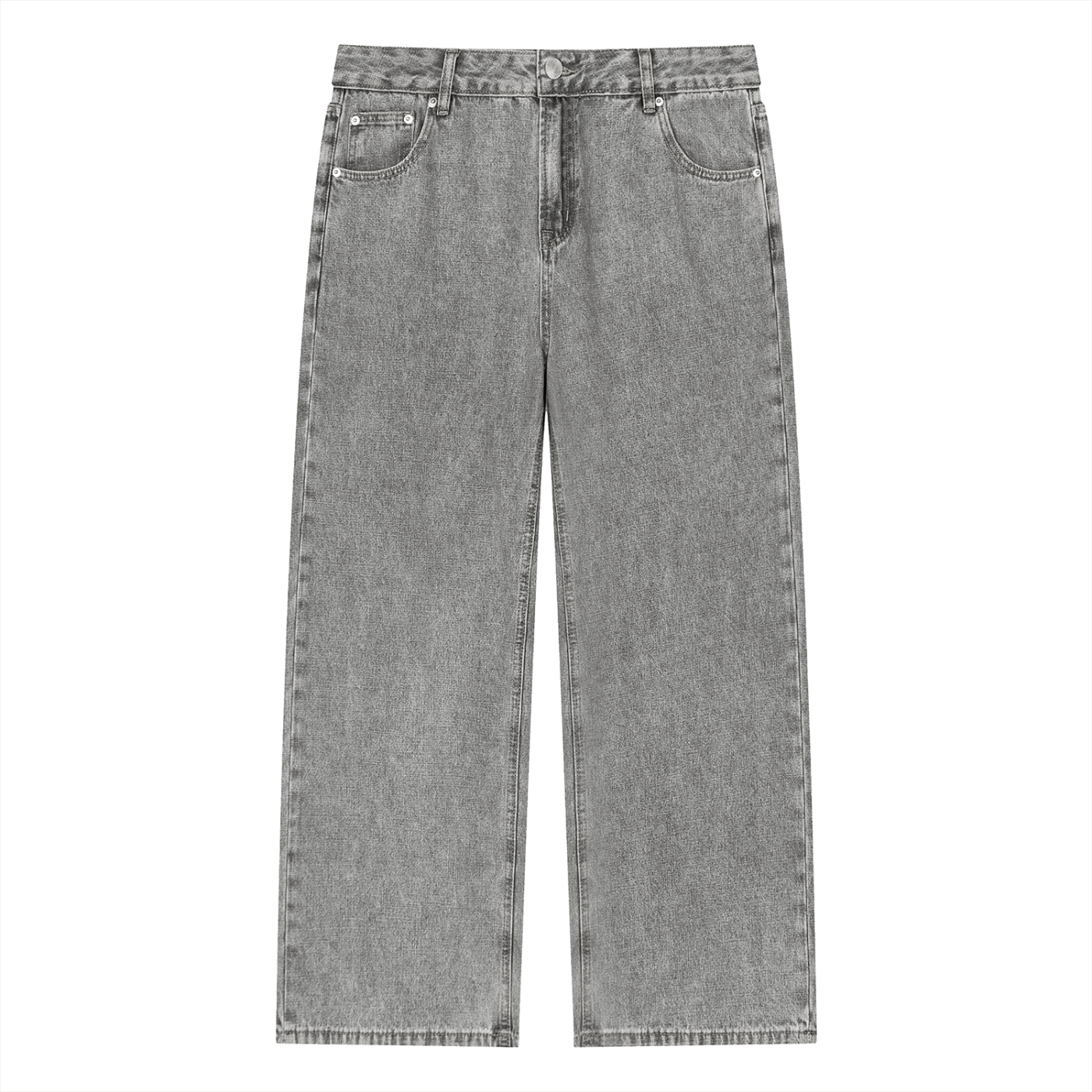 ODMPOD Outbound Denim Jeans showing classic blue denim fabric with a fitted design and five-pocket style.