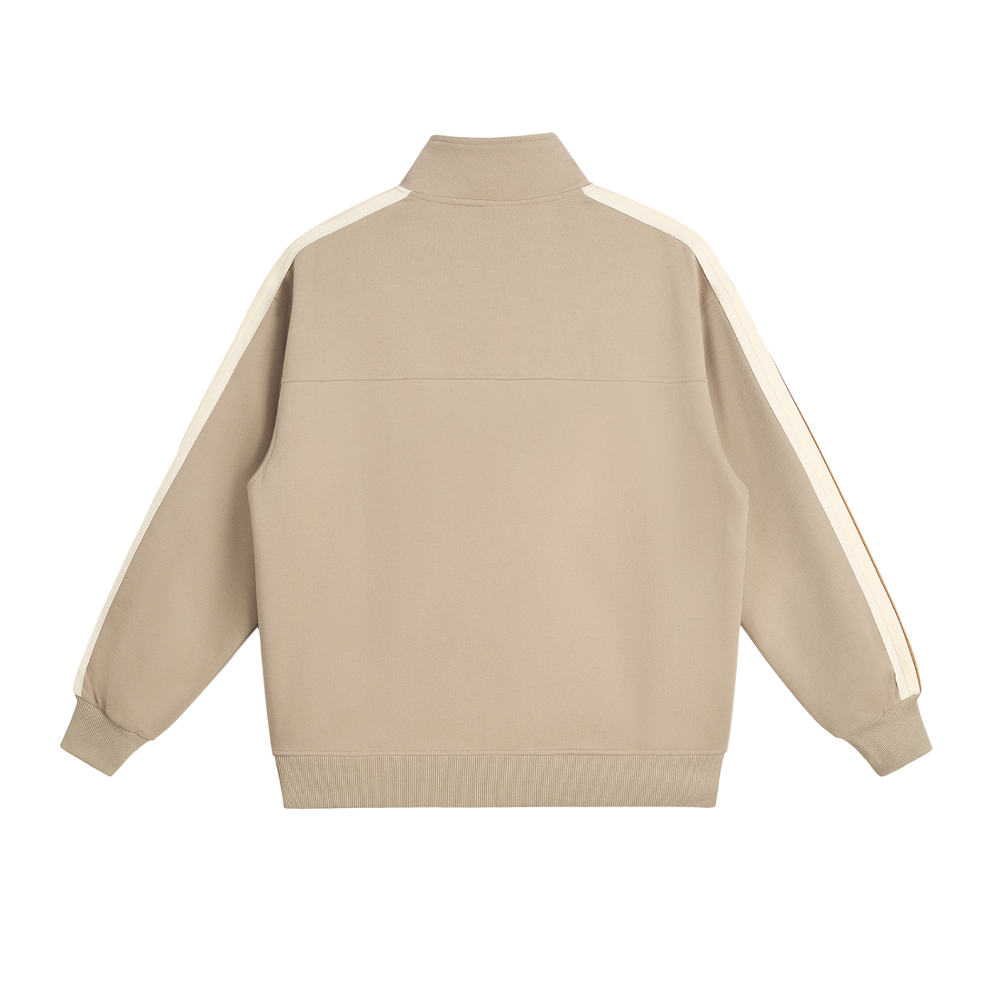 ODMPOD Northline Jacket displayed on a hanger, showcasing the stylish outdoor jacket with a zip front and durable fabric.